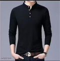 Urban Style Polyester T-Shirts | All-Day Comfort T-Shirts | Solid Color Polyester T-Shirts | Casual Outing Polyester T-Shirts