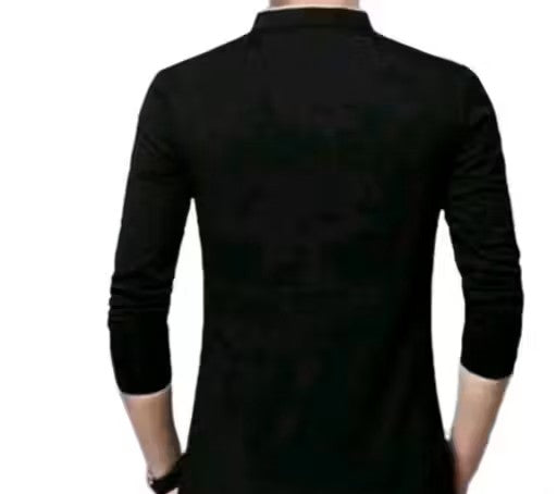 Stylish Multicoloured Cotton Blend Solid T-Shirt For Men | Casual Comfy Men's Half-Sleeved Regular Slim Fit Manadrian Coller T-Shirts | Mens Half Sleeves Cotton Tshirt | Regular Fit Cotton Tshirt for Men |T Shirt For Men & Boy's