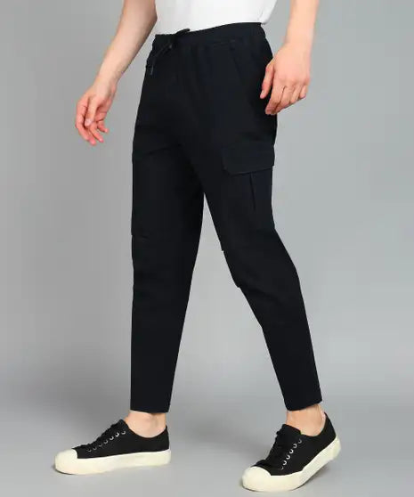 Men Pure Cotton Cargos