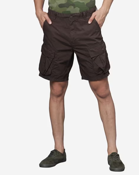 T-BASE Mid Rise City Shorts
