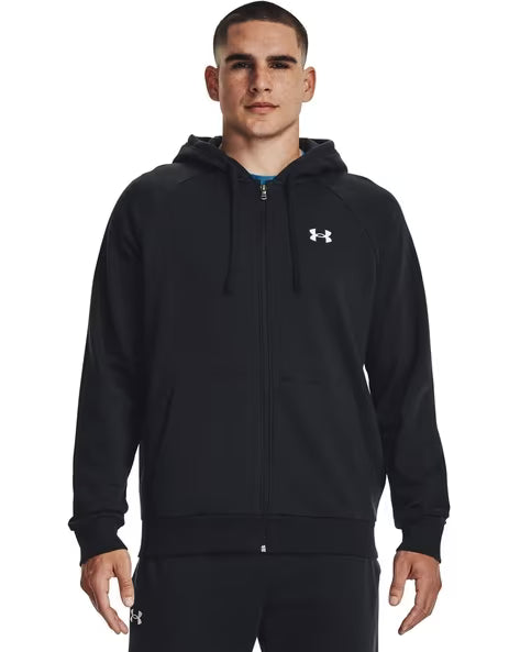 UNDER ARMOUR Men Rival Loose Fit Full-Zip Hooded Jacket