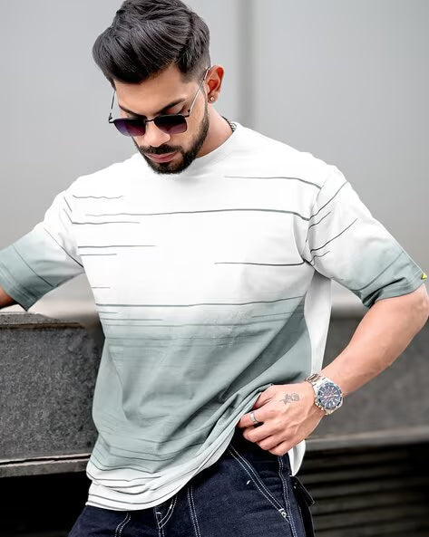 MANIAC Men Oversized Fit T-shirt