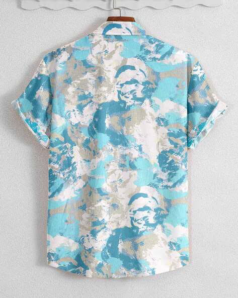 ALPHA TRIBE Men Graphic Print Regular Fit Shirt