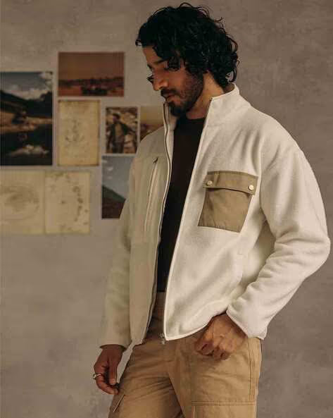 ANDAMEN Men Regular Fit Jacket