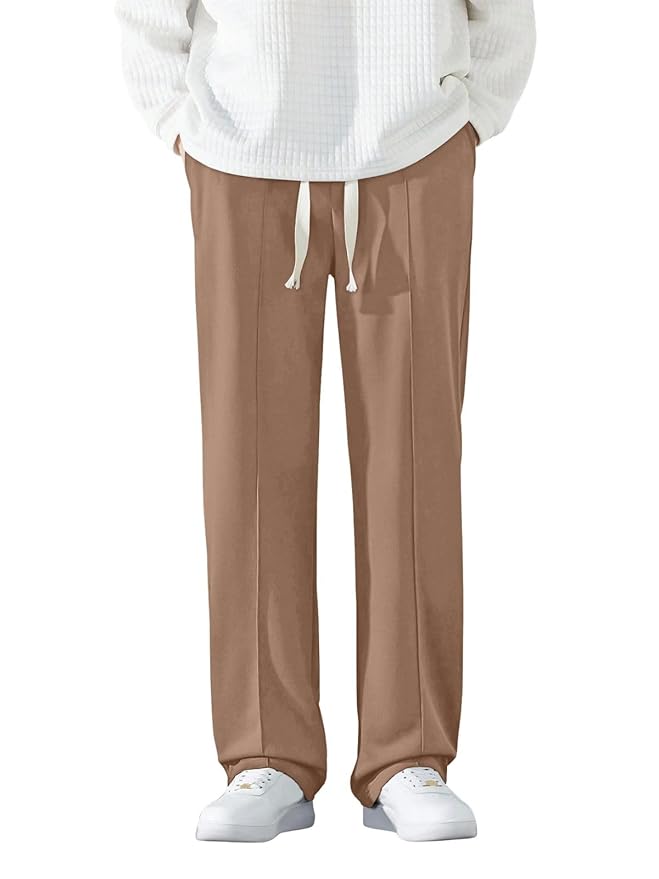 GRECIILOOKS Men's Lycra Cargo Track Pants – Loose Fit Joggers for Men | Korean Style Travel & Lounge Wear with Pockets