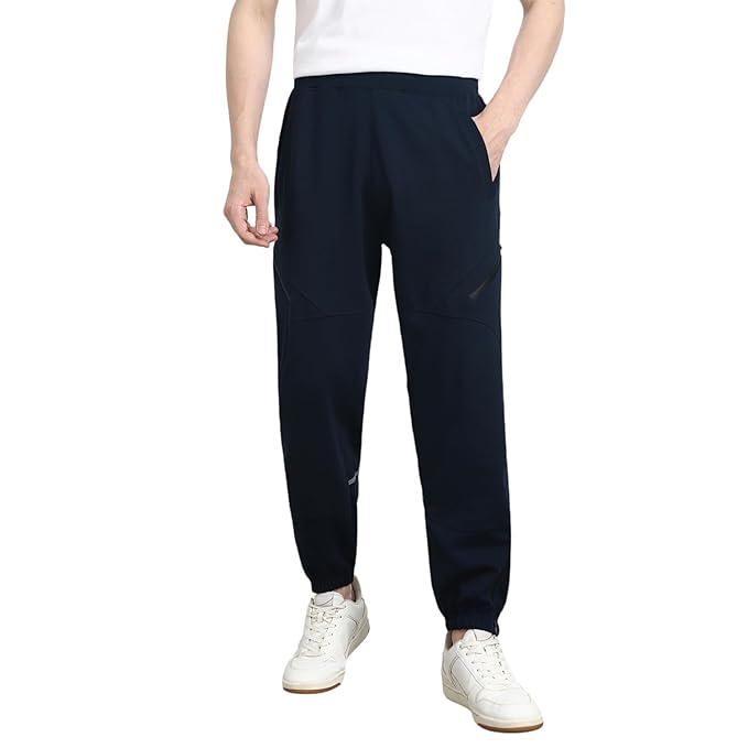 NOBERO Men's Oversized Travel Joggers | Loose Fit | Baggy Relaxed Fit Joggers for Travel