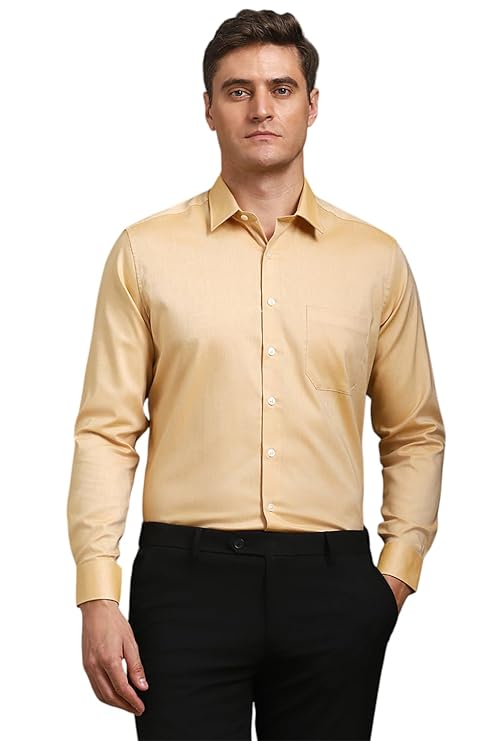 Louis Philippe Men's Cotton Classic Fit Shirt