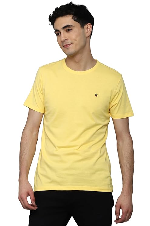 Louis Philippe Men's Cotton Slim Fit T-Shirt