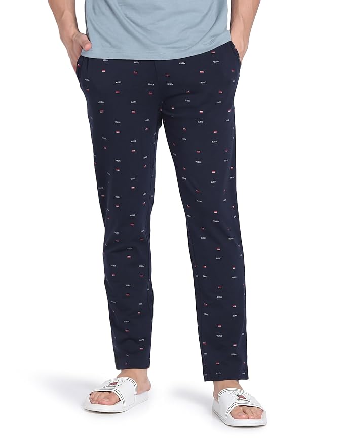 U.S. POLO ASSN. Men Cotton Casual Style Classic Mid Rise Pajama Bottom