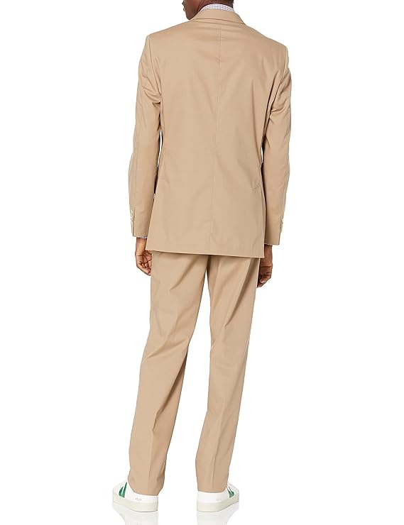 Kroon Men's Aim Active Inspired Movement Poplin Suit with Flex Lining