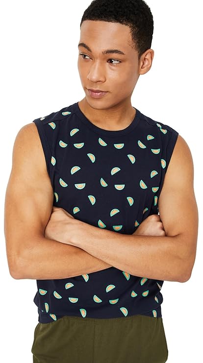 Max Men's Printed Regular Fit T-Shirt