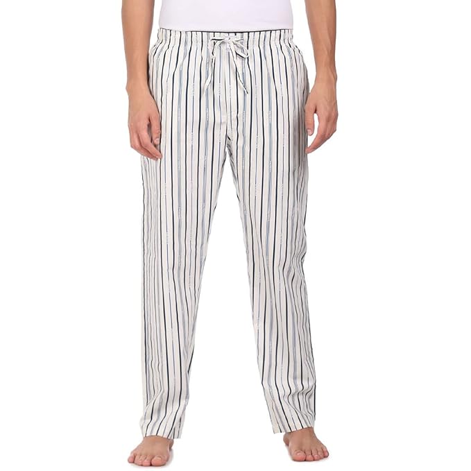 U.S. POLO ASSN. Mens Printed Cotton Mid Rise Casual Style Regular Fit Lounge Pants