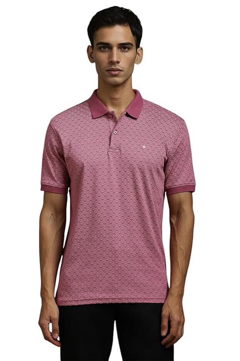 Louis Philippe Men's Cotton Regular Fit T-Shirt