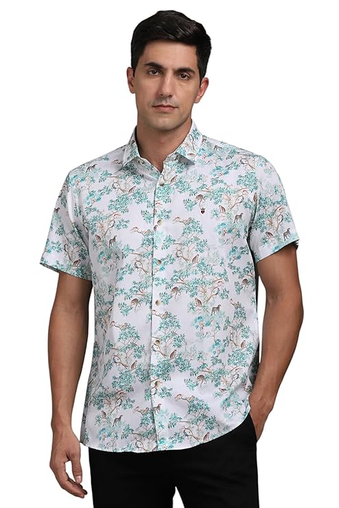 Louis Philippe Men's Slim Fit Shirt