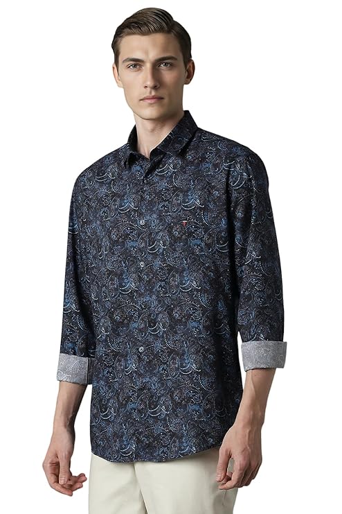 Louis Philippe Men's Slim Fit Shirt