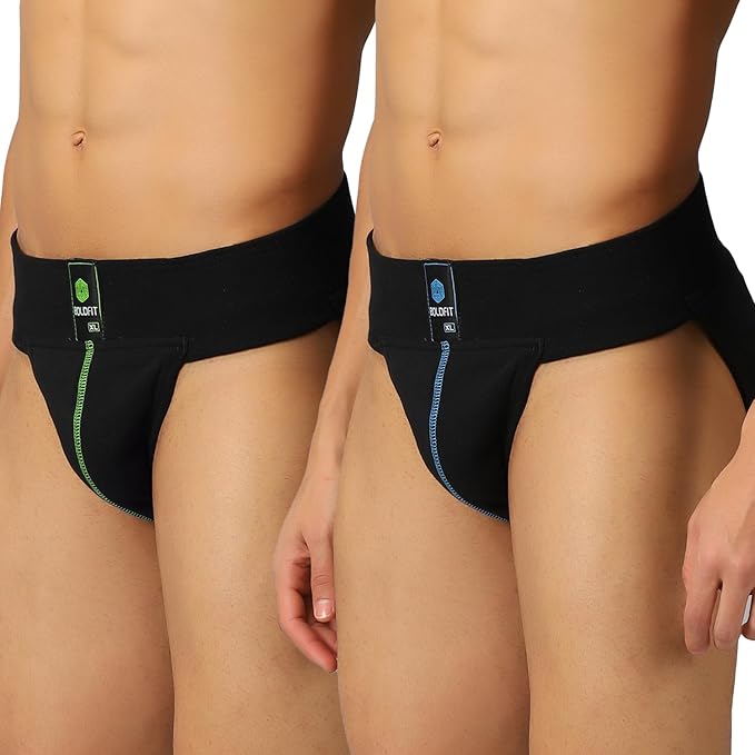 Boldfit Gym Supporter for Men Sports Underwear for Men for Workout in Gym Stretchable Cotton, Quick Dry, Moisture Wicking Supporter for Cricket, Gym, Running