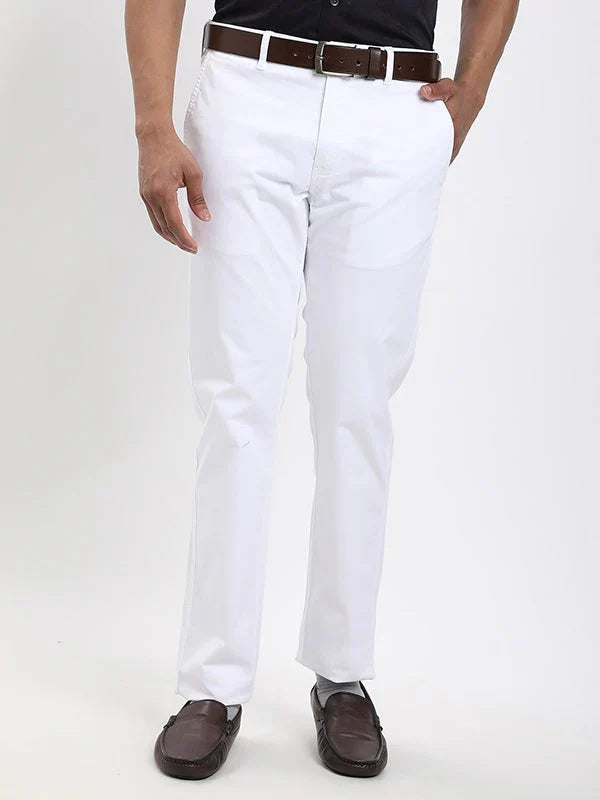 Men Brooklyn Fit Cotton Stretch Trouser