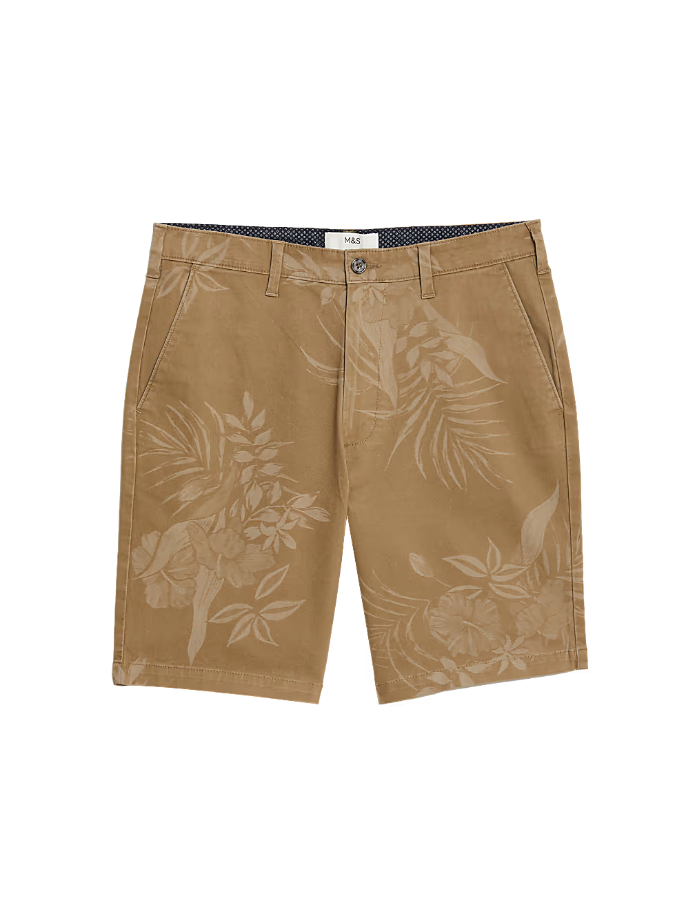 Floral Stretch Chino Shorts