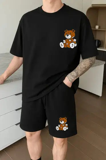 Rebozo Tshirt Regular Shorts Co-ords Set