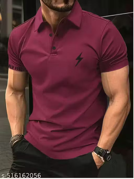 Red Short Sleeve POLO