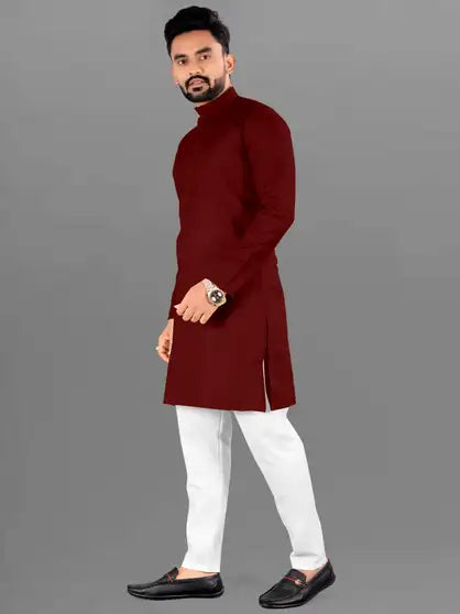 Men Kurta and Pyjama Set